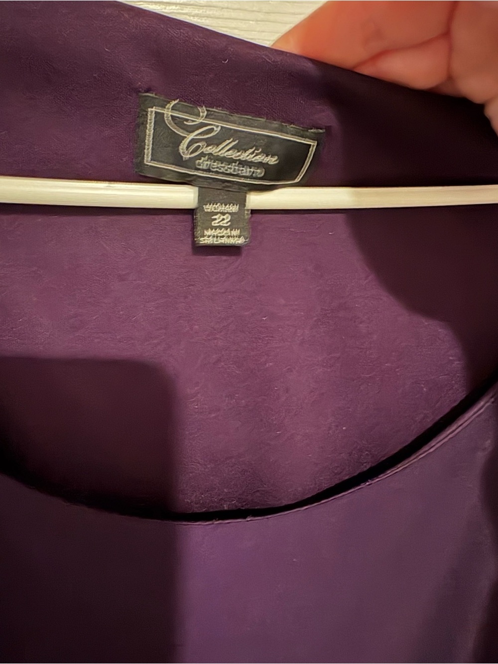 Deep Purple Gathered Midi Dress with Side Detail - Picture 5 of 6